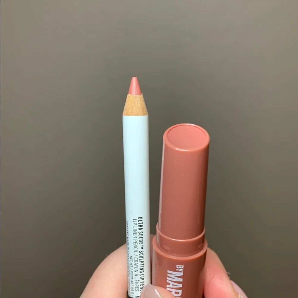 Makeup by Mario Lip and Liner Set in Rosewood Glow - NIB